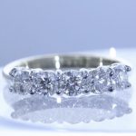 bespoke diamond and latinum ring from Guy Wakeling Jewellery
