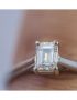 Flawless Collection, Flawless Diamond Collection, Emerald Cut Diamond, Emerald Cut Diamond Solitaire Ring, Emerald Cut Diamond and Platinum Ring, Platinum Diamond Ring, Platinum Diamond Solitaire Ring