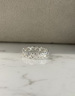eternal love - heart design ring