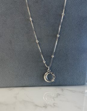 chlobo // moon and stars necklace
